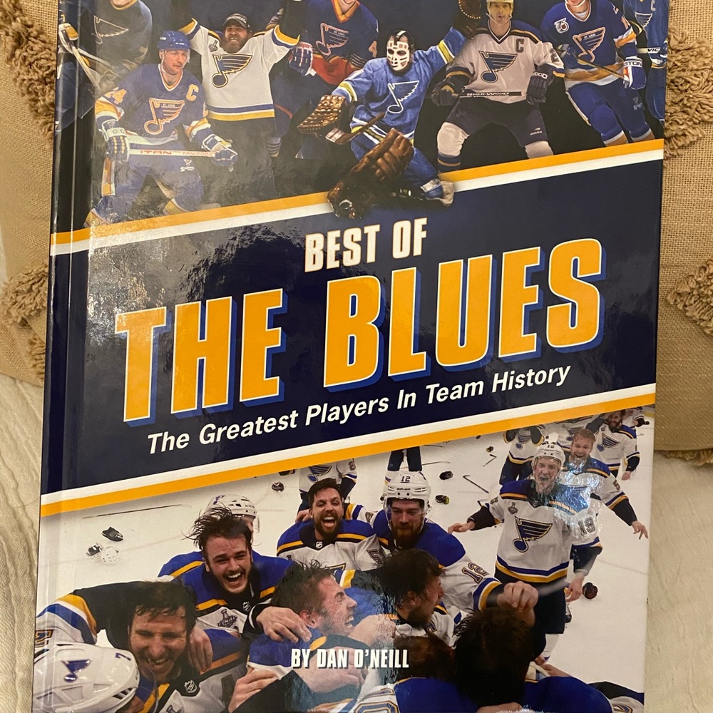 The best of The Blues hockey 9x12 hardcover